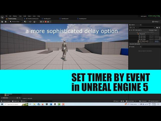 What is Set Timer By Event?  Unreal Engine 5