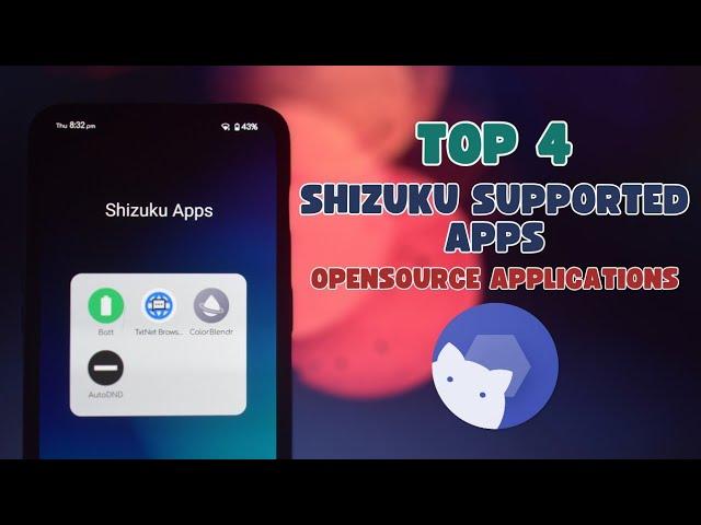 Shizuku Battery App: 4 Must-Have Apps for October 2024