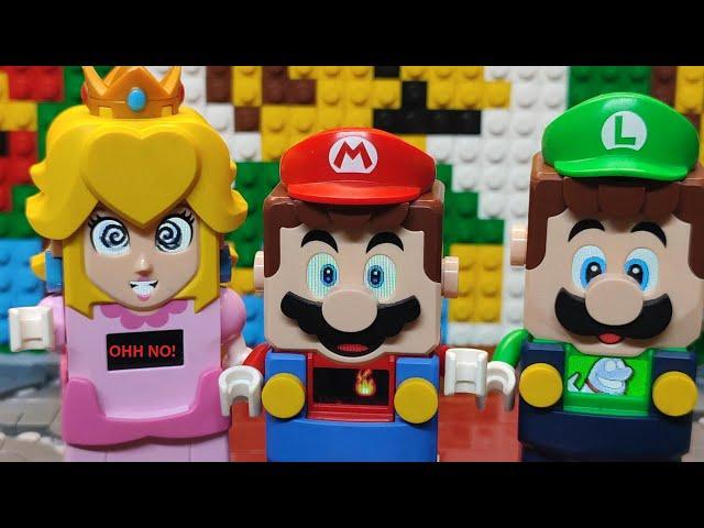 LEGO Mario LEGO Luigi and LEGO Peach / Best Mario Action Bricks of all time / 2024 How to do