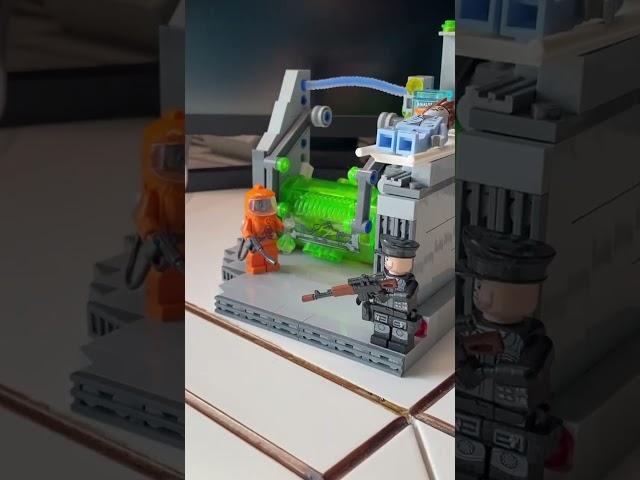 Лего самоделка зомби апокалипсис LEGO Zombies laboratory