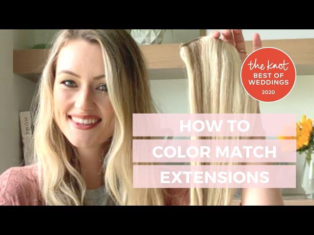 How To Color Match Cashmere Hair Extensions: The Ultimate Guide