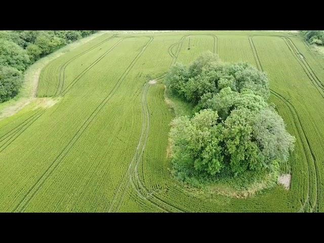 Drone flying nr borough green kent summer 2021