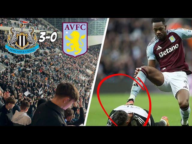 Newcastle 3-0 Aston Villa match vlog - DURAN RED CARD SHOCKER SPOILED BOXING DAY CLASSIC !!!!!