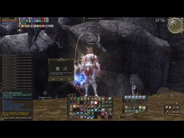 Lineage II: 800 BEWS x Recurve Top Bow x Sacredium ENCHANT Scryde x50