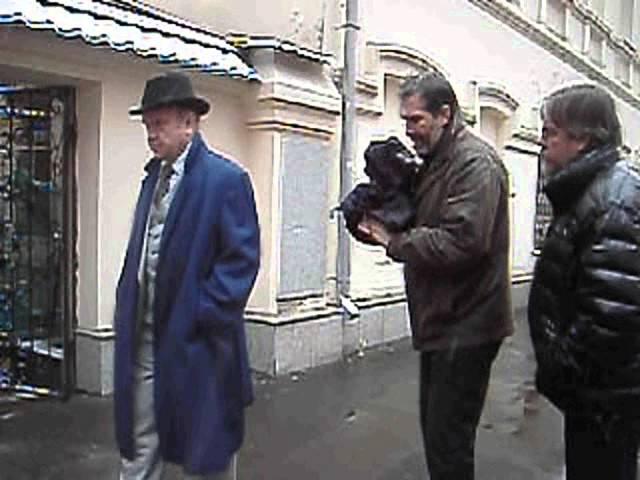 Виктор Балабанов   Эрнст Кур На съёмках