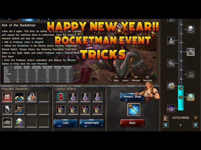 NEW YEAR EVENT TRICKS & SHORT GUIDE | Drakensang Online | singofficial