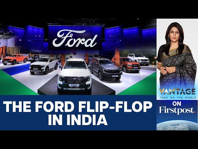 US Auto Giant Ford Returns to India. Here’s Why | Vantage with Palki Sharma