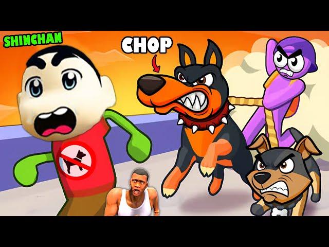 SHINCHAN and CHOP vs ALIENS | Gameplay in HINDI