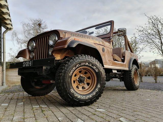 Jeep Renegade Cj7 V8 Sound & Acceleration