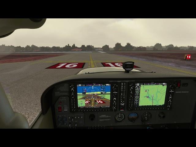 Beginners guide to operating the G1000 and flying a route in the C172 in Microsoft Flight Simulator