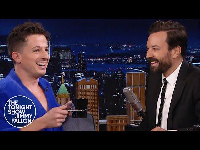 Charlie Puth Creates an Original Beat on the Spot With a Mug and a Spoon | The Tonight Show