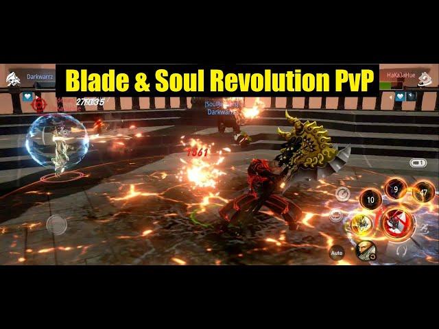 Blade & Soul Revolution PvP & World Boss Gameplay