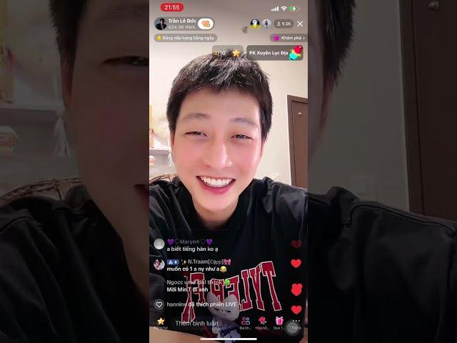 Lê Đức live tik tok cùng Luna và Min.T tối 27/7