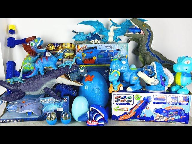 Jurassic World Unboxing Review Asmr Colorful Dinosaur T-rex Mosasaurus Velociraptor Sound & Lights