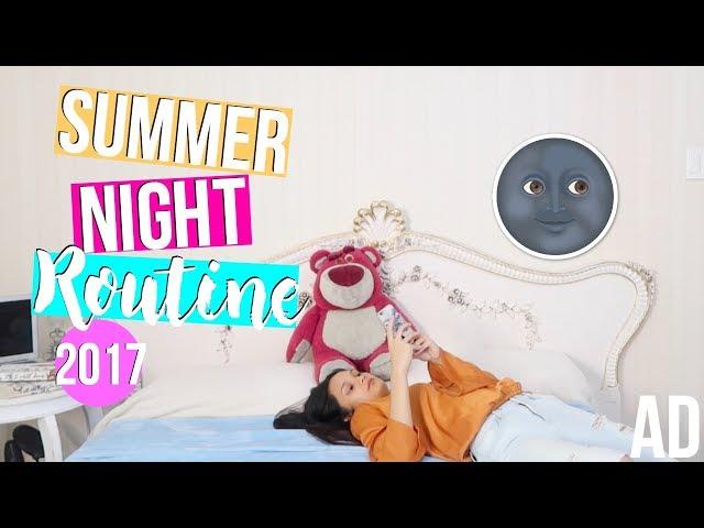 SUMMER NIGHT ROUTINE! (Philippines) | #AD