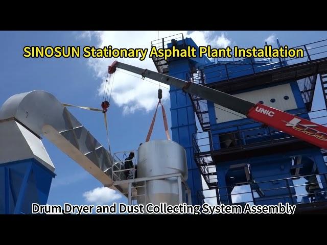 Stationary Asphalt Plant Installation Process