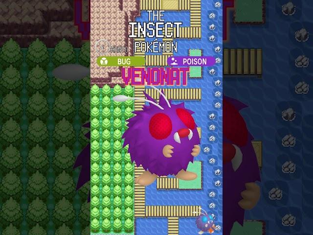 Venonat → Venomoth