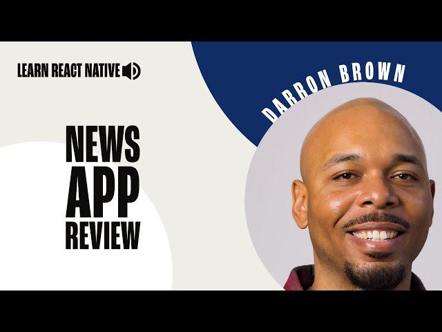 News App Overview | Learn React Native