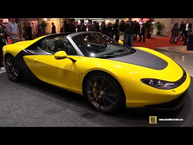 2015 Ferrari Sergio Pininarina Design - Exterior and Interior Walkaround - 2015 Geneva Motor Show