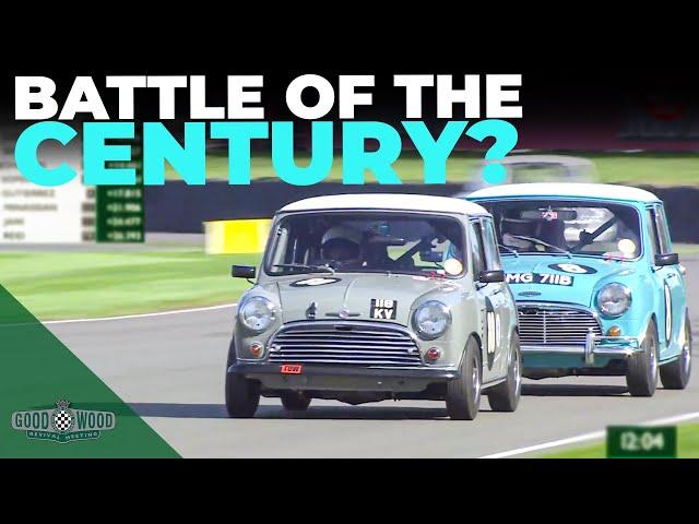 Incredible all-Mini Lotterer vs Brundle battle at Goodwood