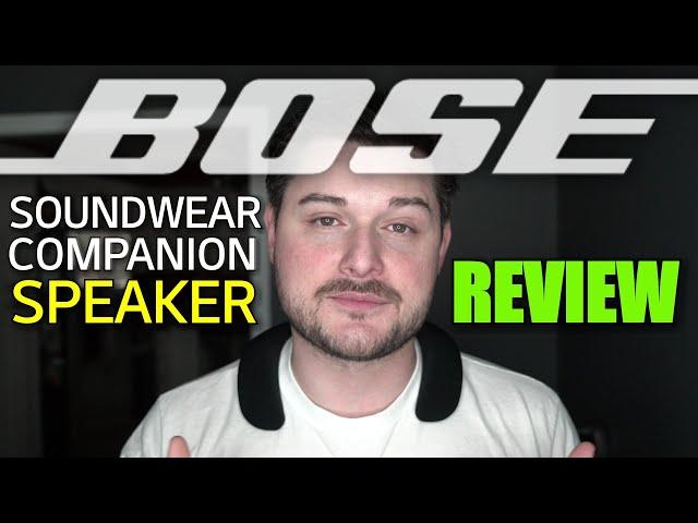 Bose Soundwear Companion Wearable Speaker REVIEW