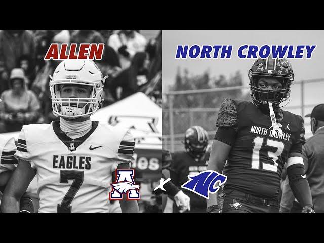 #TXHSFB #8 Allen vs #3 North Crowley TOP 10 REGIONAL FINALS 2024 Texas High School Football Playoffs