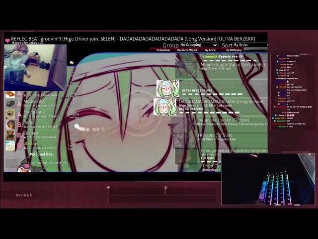 mrekk Jr. (junior) play osu! game with relax mode