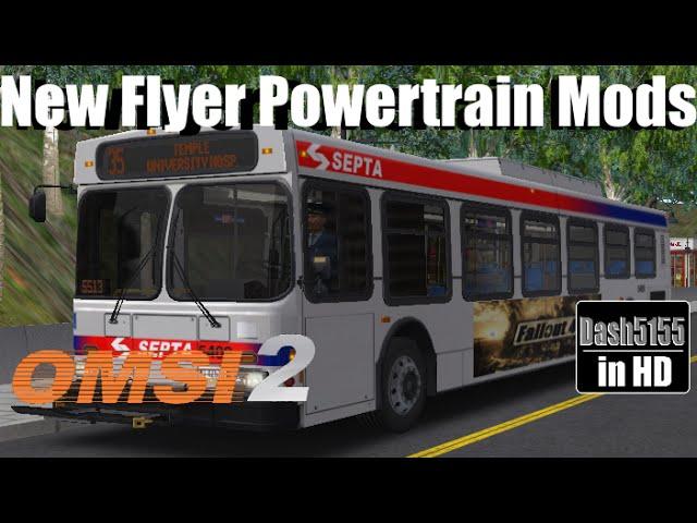 [REL] New Flyer Powertrain Mods - OMSI 2