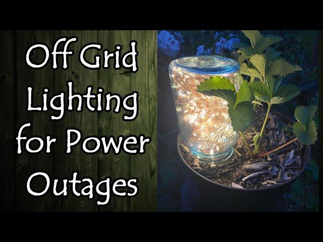 Off Grid Lighting (From Live Show Episode 5)