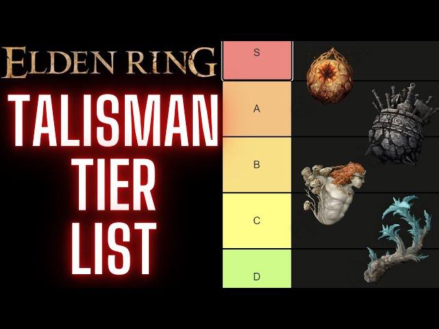 Tier List of all 90 TALISMANS in ELDEN RING