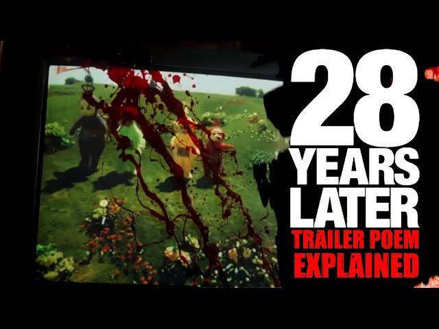 28 Years Later Trailer Poem EXPLAINED (Rudyard Kipling - Boots)