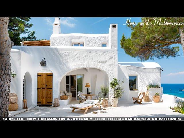 European Enchantment: A Glimpse into Mediterranean Sea View Homes | Captivating Coastal Cribs