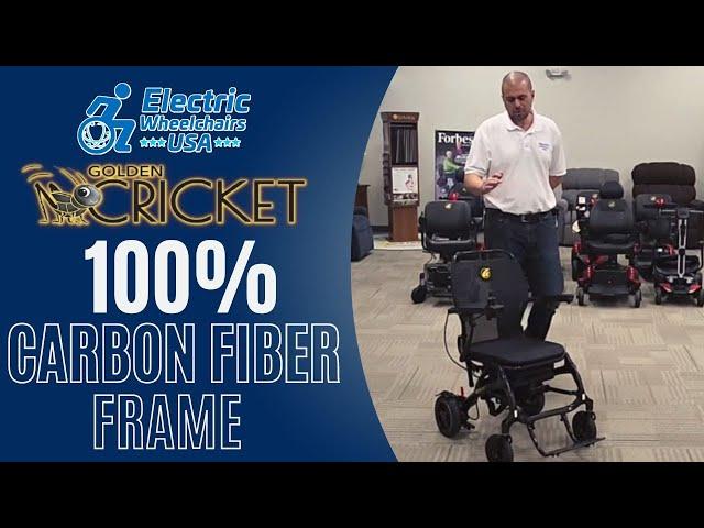 Golden Cricket Folding Power Wheelchair GP302 [2024]