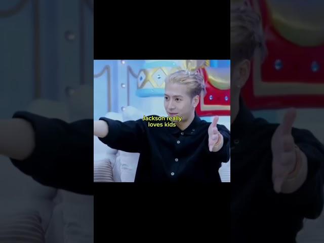 He mentioned before he wanted to have a close relationship with his kids one day #got7jackson #got7
