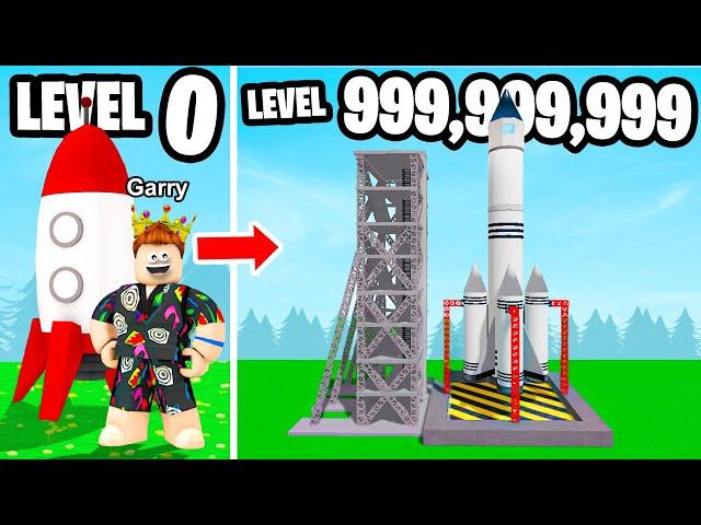 I BUILT A LEVEL 999,999,999 ROCKET SHIP ROBLOX UFO TYCOON