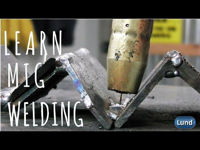  BEGINNER WELDING SERIES   LEARN HOW TO MIG WELD E.4