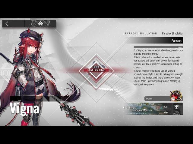 Arknights Paradox Simulation Vigna Guide