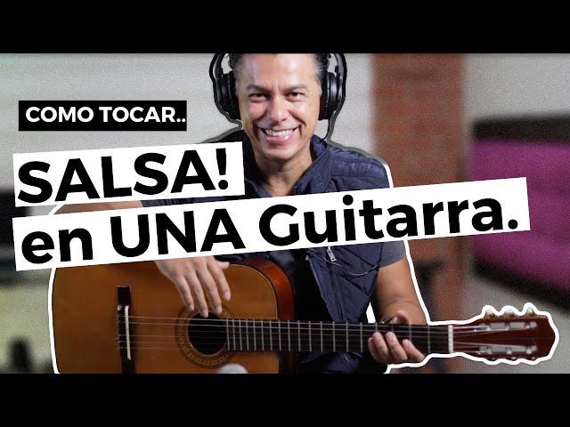 Como Tocar SALSA en la GUITARRA - @salsacústica -  Revelo Un SECRETO 