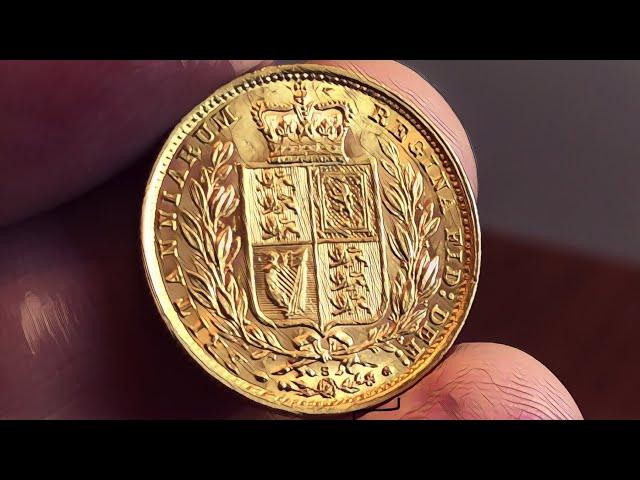 An elusive 1881-m shield back Sovereign arrived for grading | I bought it!!