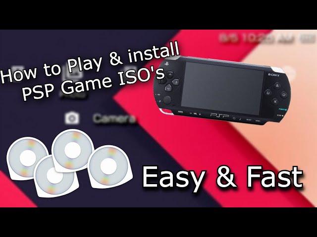 [How To] Install & Play ISO's on your PSP