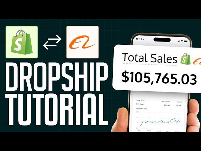 How to Dropship from Alibaba to Shopify (2024) Complete Tutorial