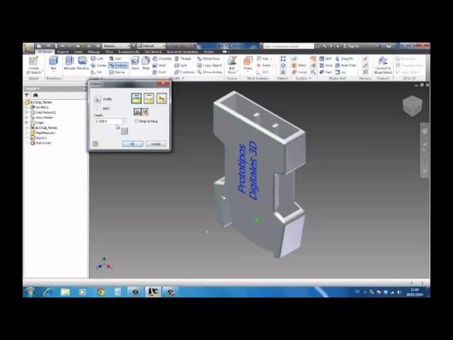 PERSONALIZAR UN  STL CON MESH ENABLER DE AUTODESK