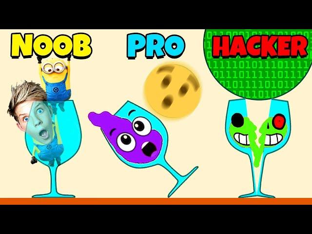 Can We Go NOOB vs PRO vs HACKER in SPILL IT?! Prezley