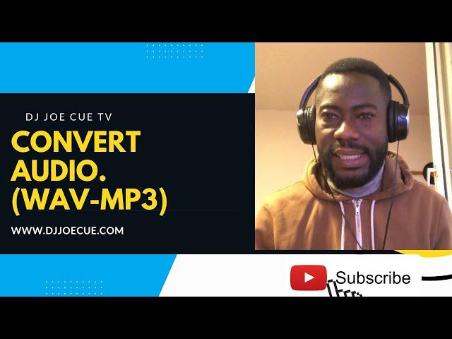 CONVERT AUDIO files (AAC,WAV,AIFF) INTO AN MP3