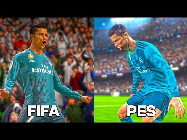 Cristiano Ronaldo SIUUU Celebration | FIFA vs PES (2015-2024)