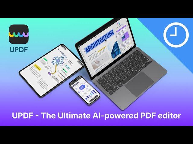 UPDF - The Ultimate AI-powered PDF editor! [Sponsored]