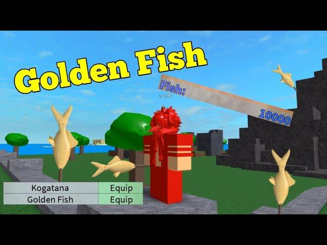 Finally got Golden Fish-One Piece Legendary-Roblox