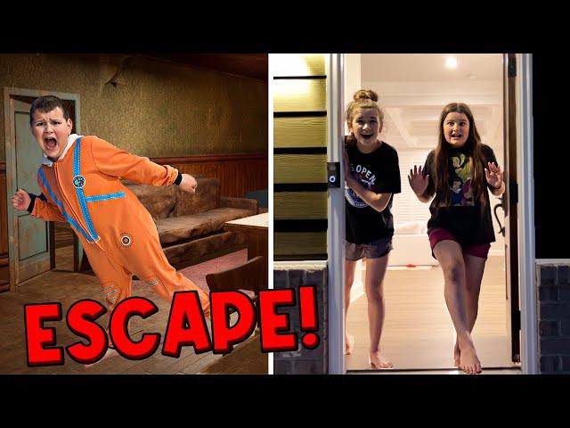 WHO CAN ESCAPE THE HOUSE?! **NIGHT EDITION** | JKREW