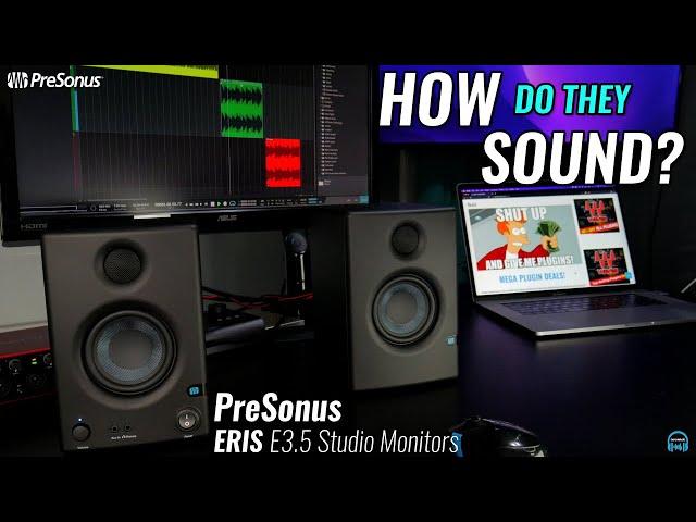 PreSonus ERIS E3.5 Studio Monitors - The BEST $99 Speakers You Can Mix On?