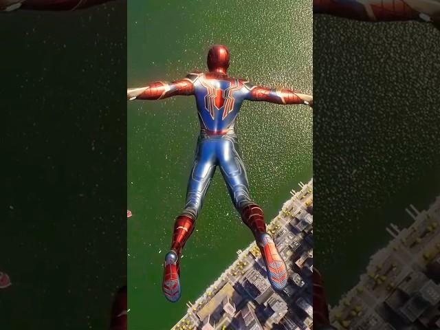 Marvel’s Spider-man 2 Tom Holland’s Iron Spider Suit PS5 4K Smooth